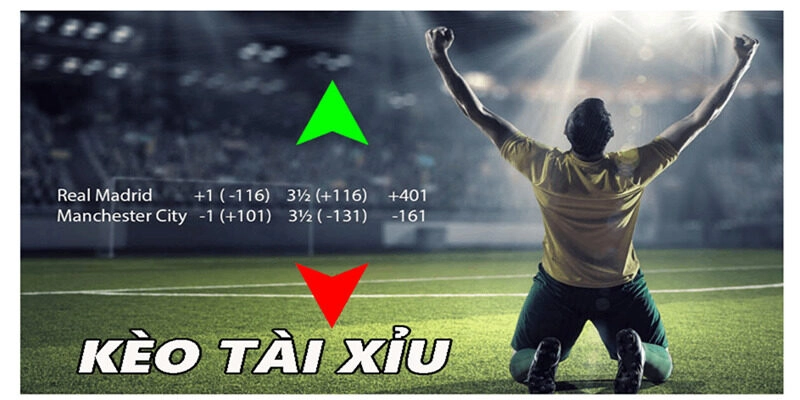 Kèo tài xỉu bóng đá có nhiều biến thể khác nhau