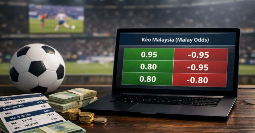 Kèo Malaysia tồn tại cả tỷ lệ dương và âm